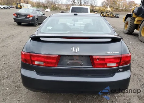 2005 Honda Accord Ex из США, поврежденный, VIN 1HGCM66545A061376